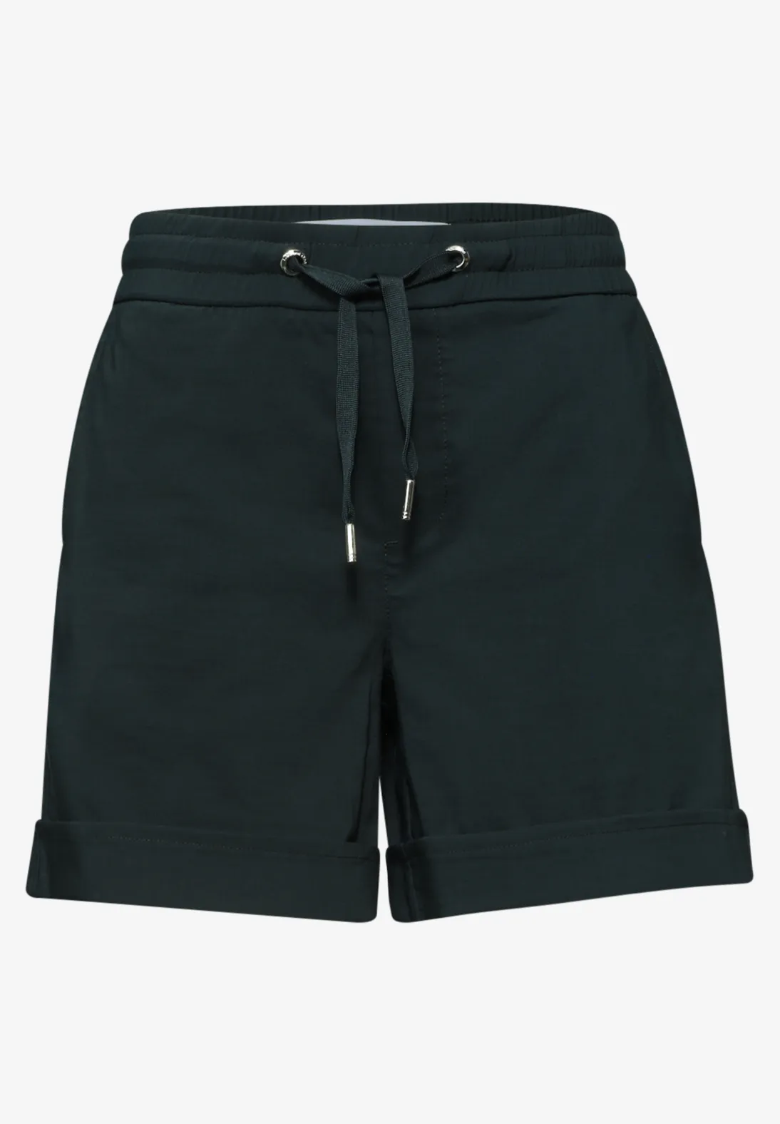Street One Mid Waist Short - Deep Bound Green