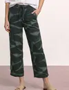 Street One Print Broek Emee - Deep Bound Green