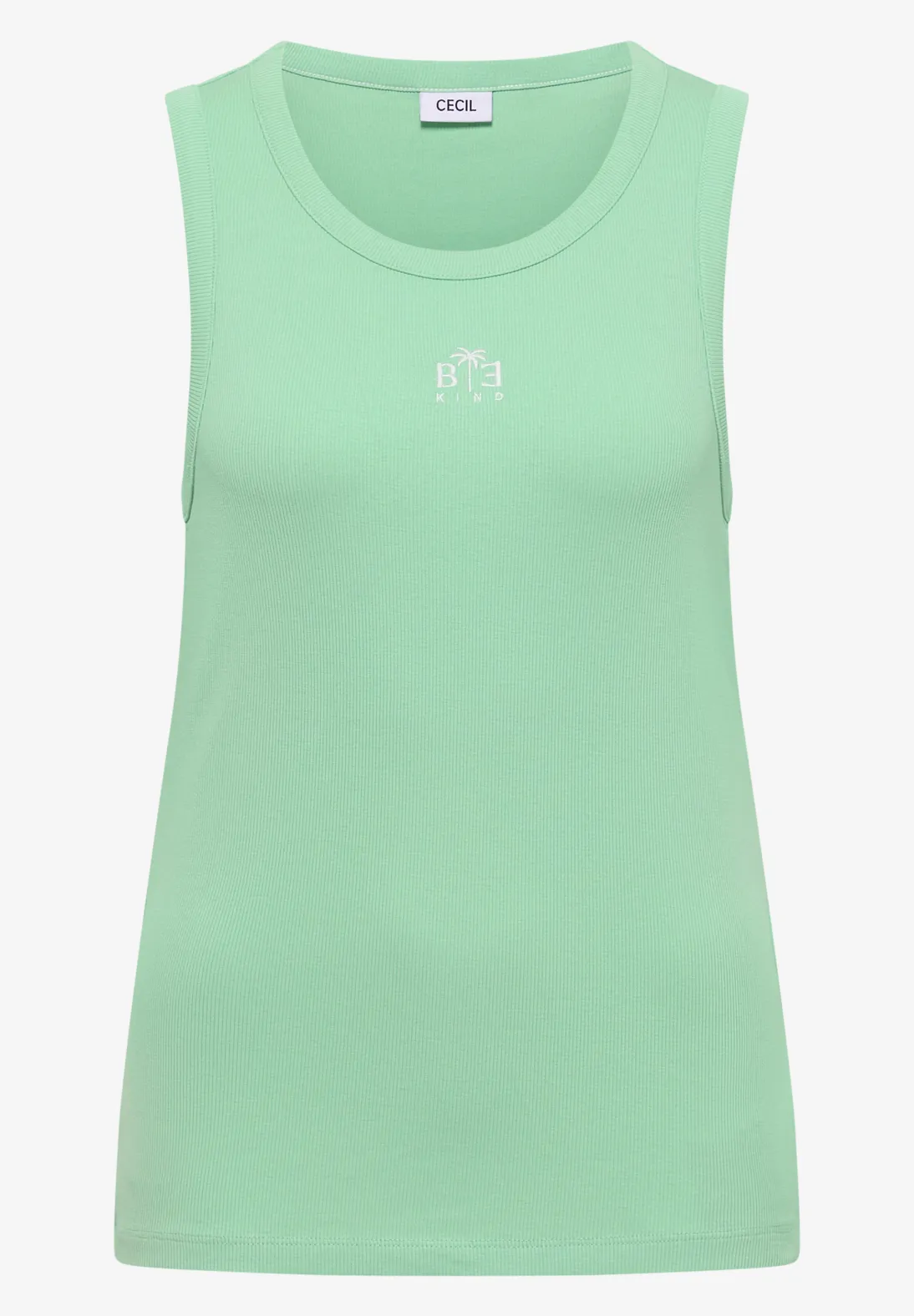 Cecil Top with Embroidery - Juicy Lime
