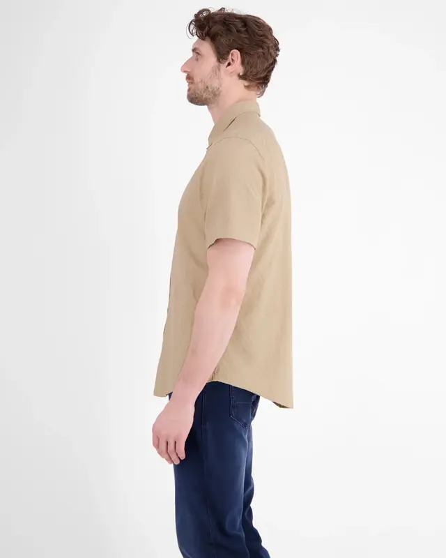 Lerros Struktur Hemd - Gravel Beige