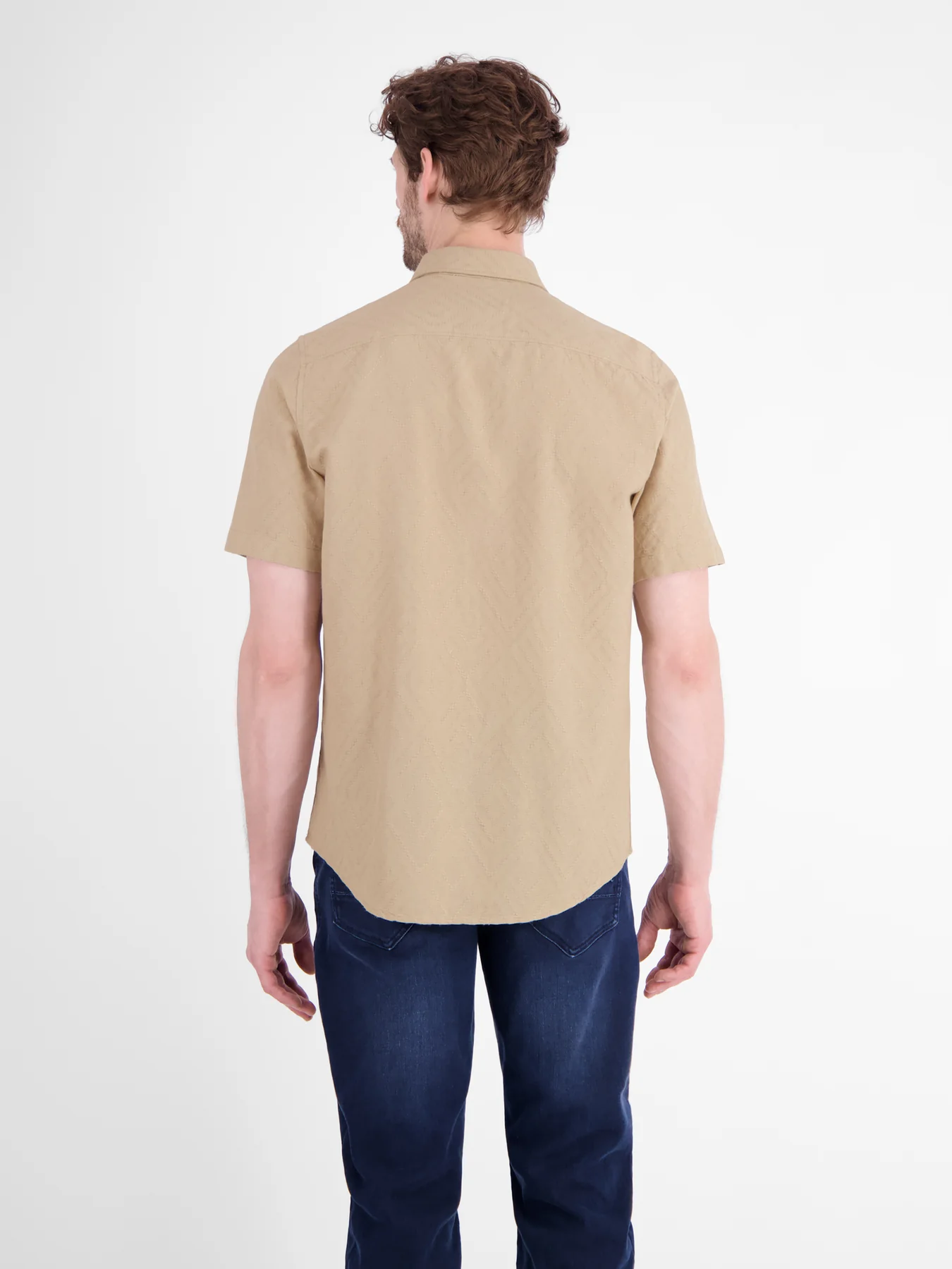 Lerros Structured Shirt - Gravel Beige