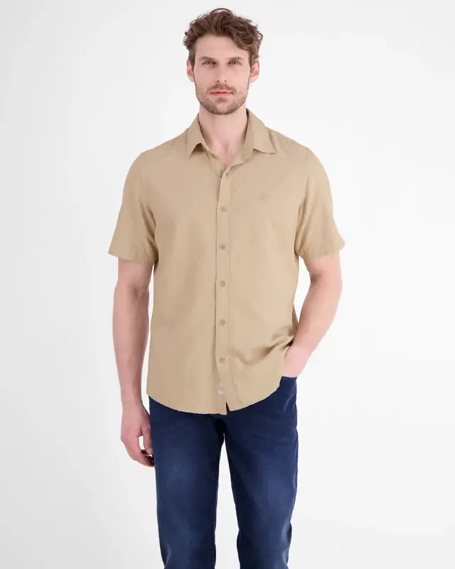 Lerros Structured Shirt - Gravel Beige