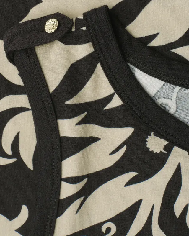 Street One Studio Top met Knoopdetail - Black