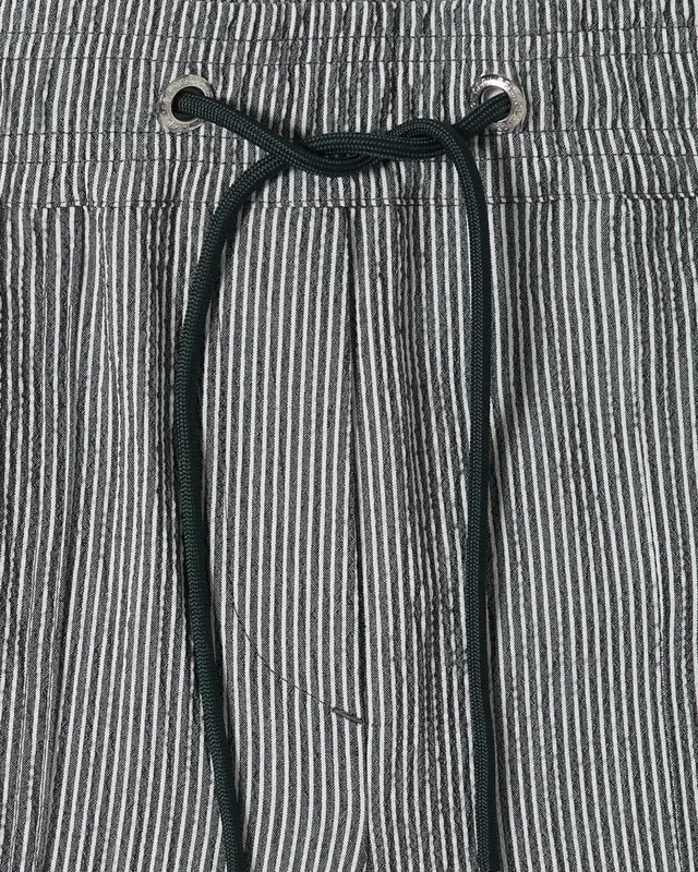 Cecil Seersucker Pants - Palm Breeze Green