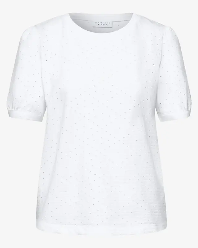 Street One Studio Lace Shirt - White