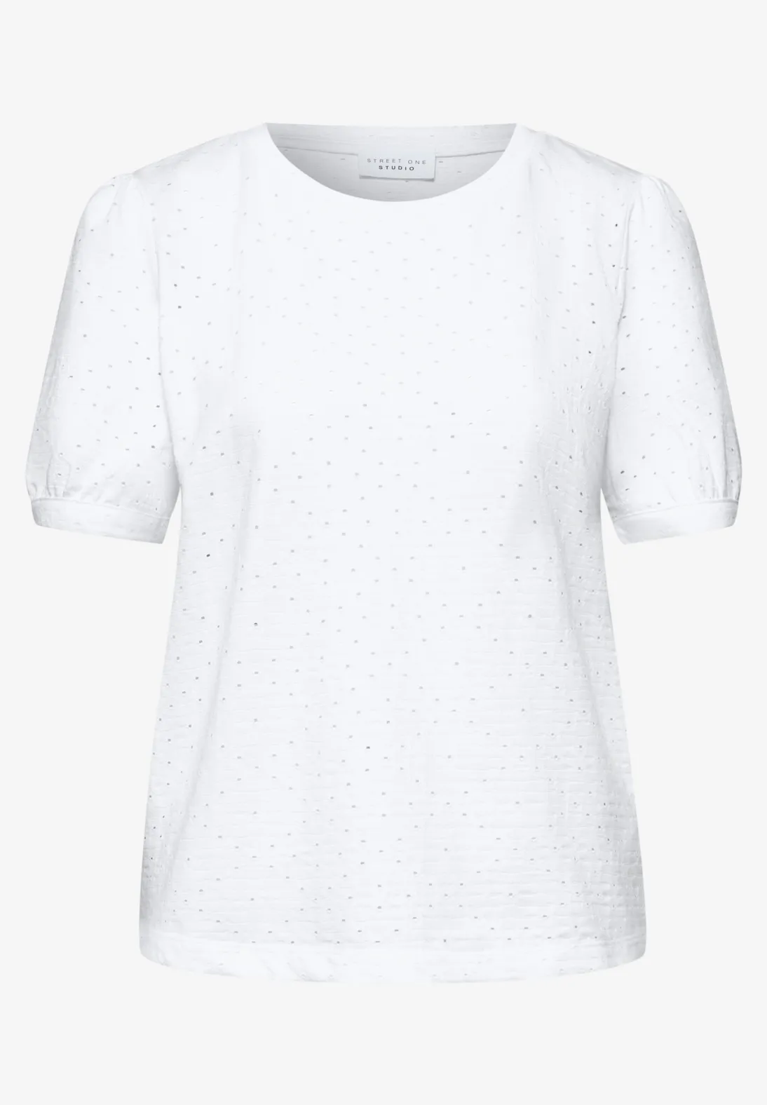 Street One Studio Kanten Shirt - White