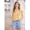 Print Blouse - Earthy Yellow