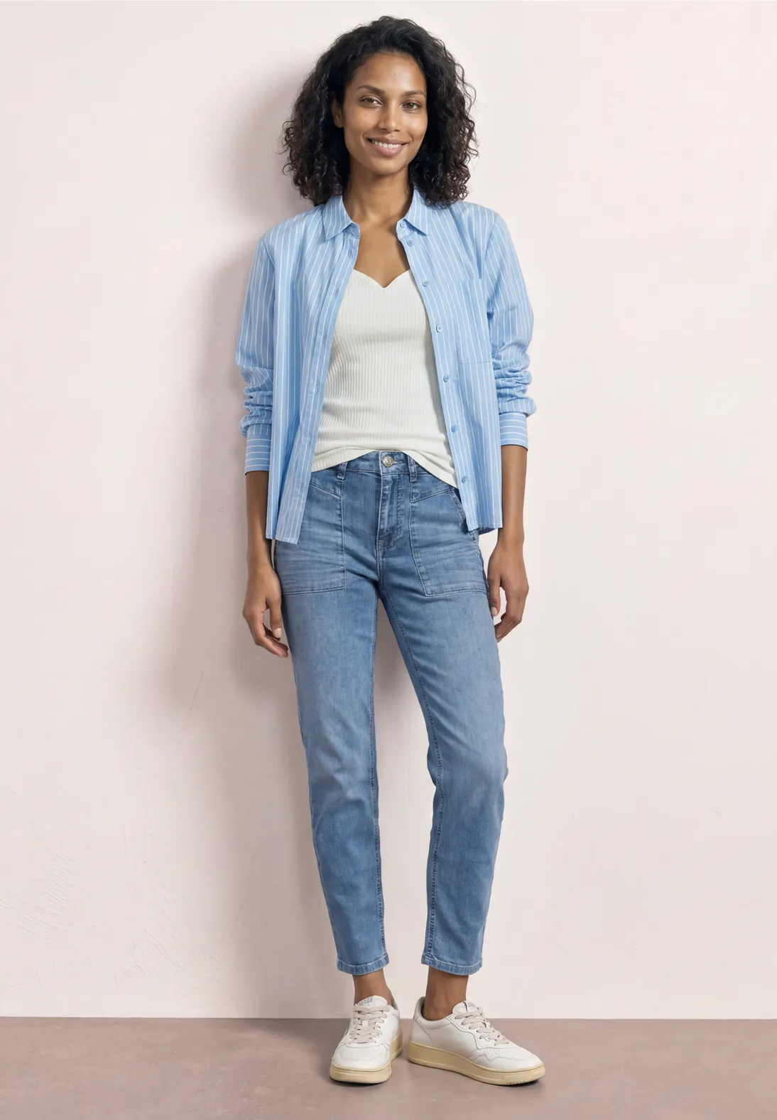 Street One Basic Top Gania - Off White