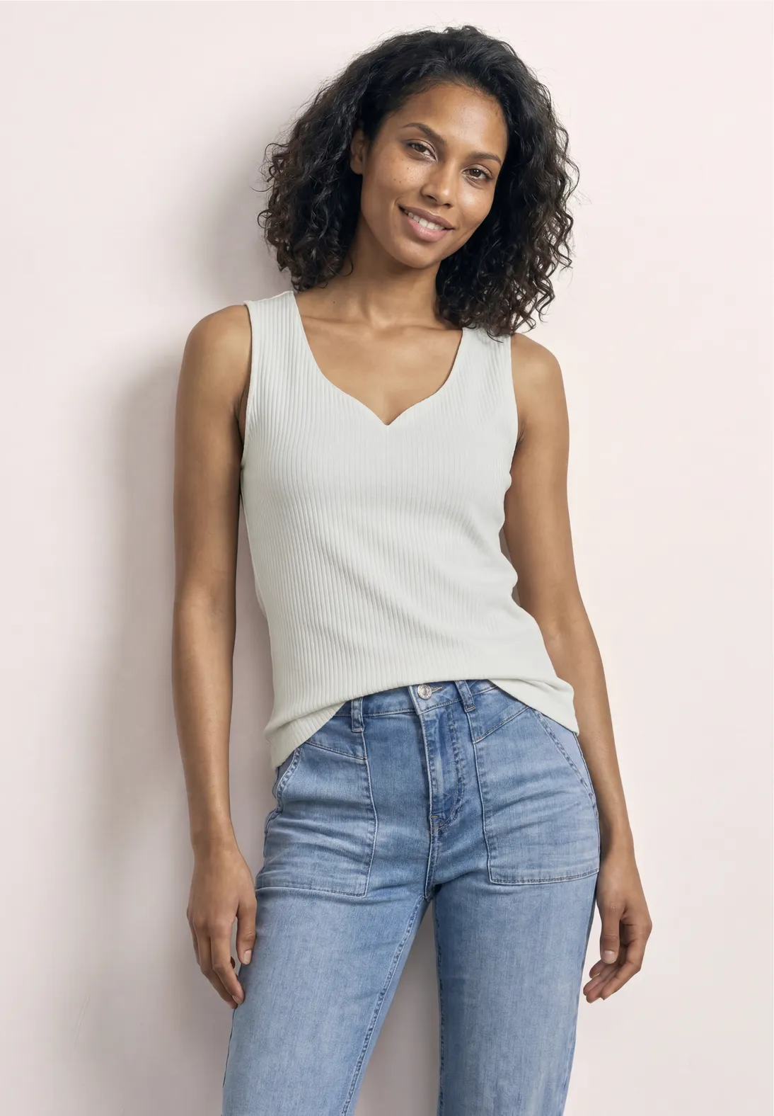 Street One Basic Top Gania - Off White