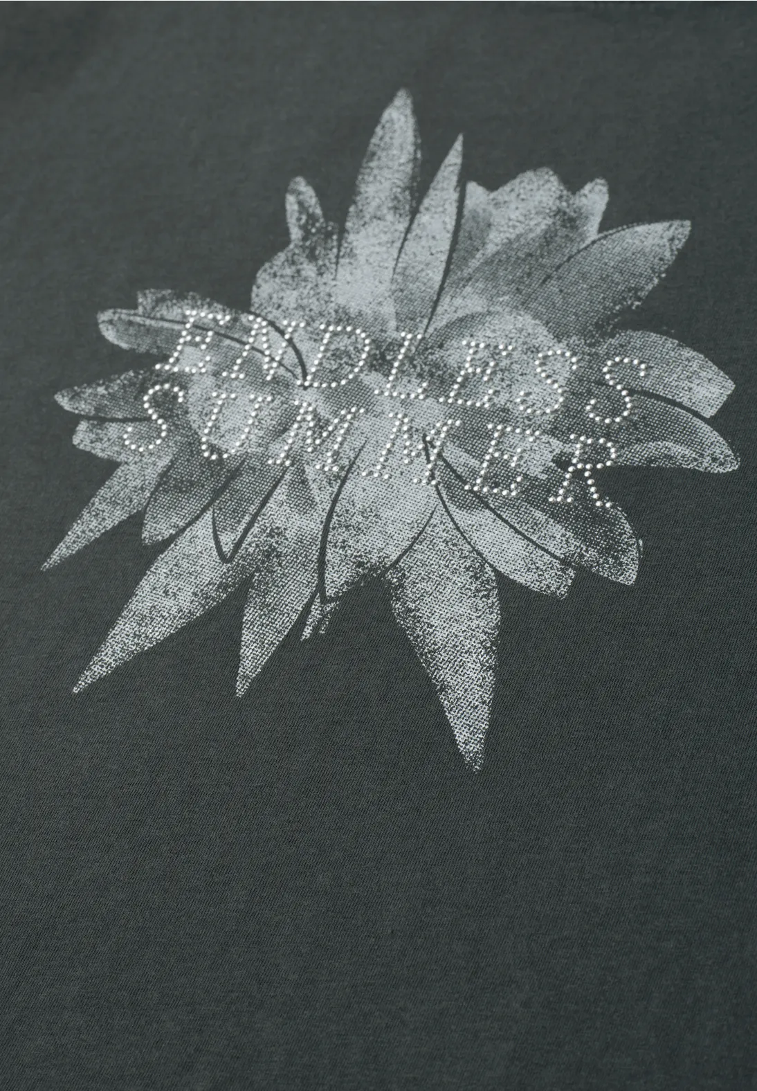 Street One Shirt met Artwork - Deep Bound Green