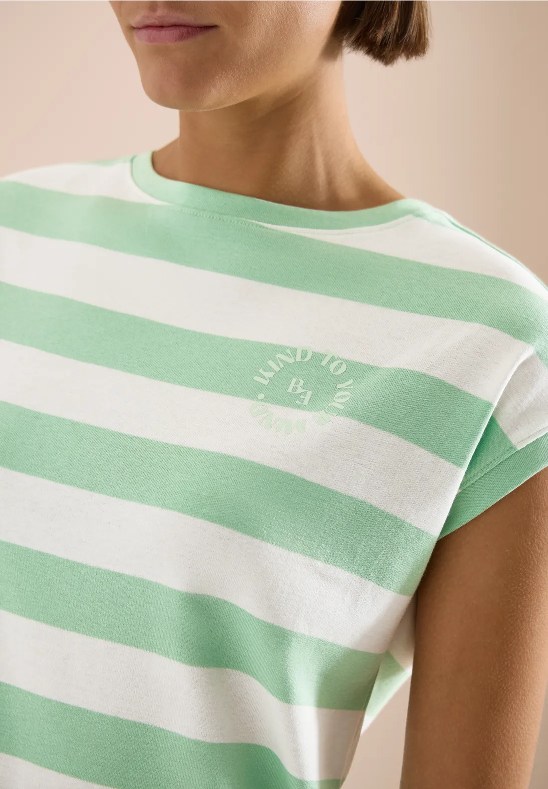 Cecil Shirt met Strepen - Juicy Lime
