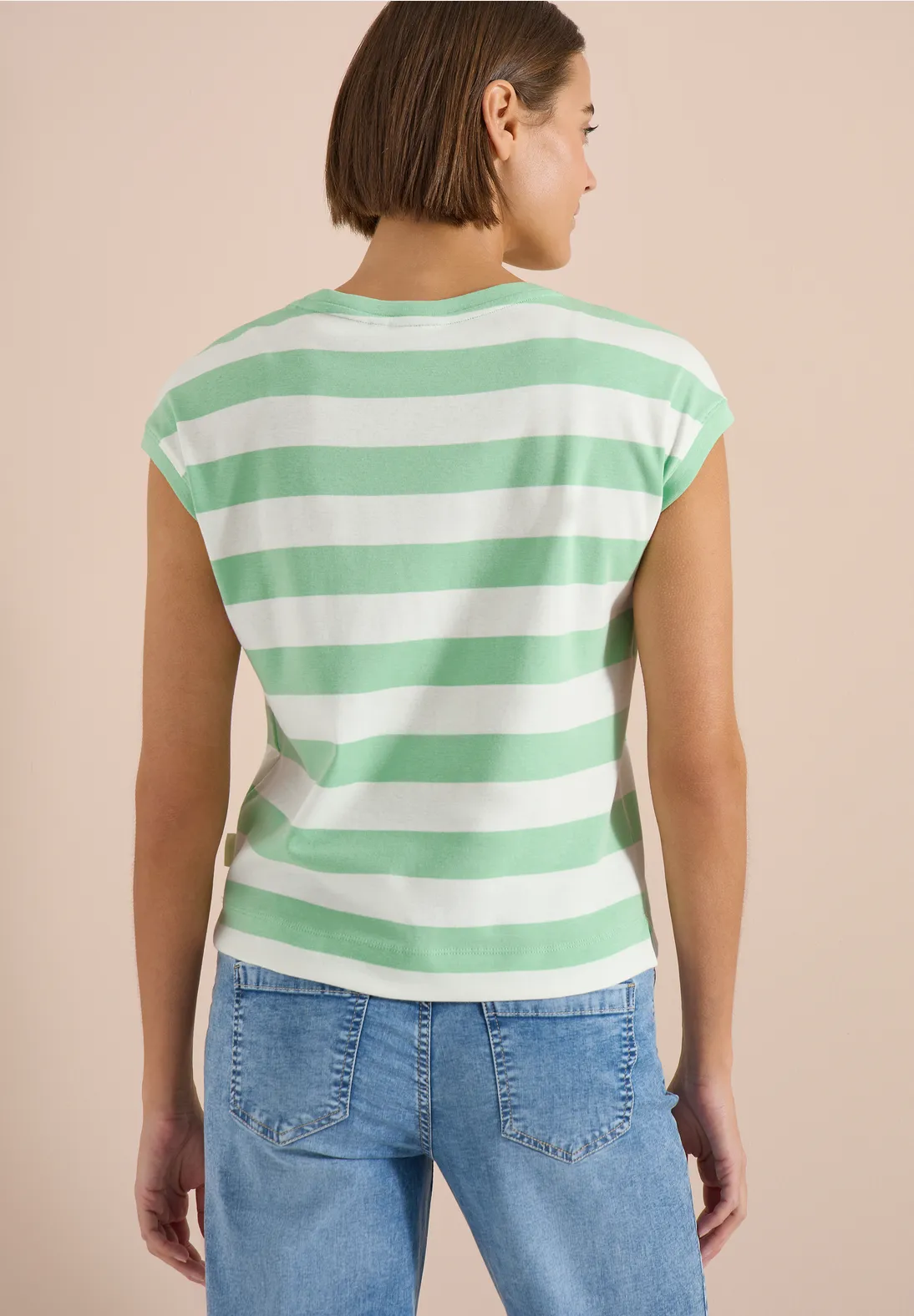 Cecil Shirt met Strepen - Juicy Lime