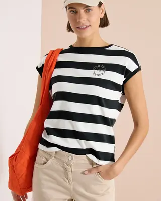 Cecil Shirt met Strepen - Palm Breeze Green