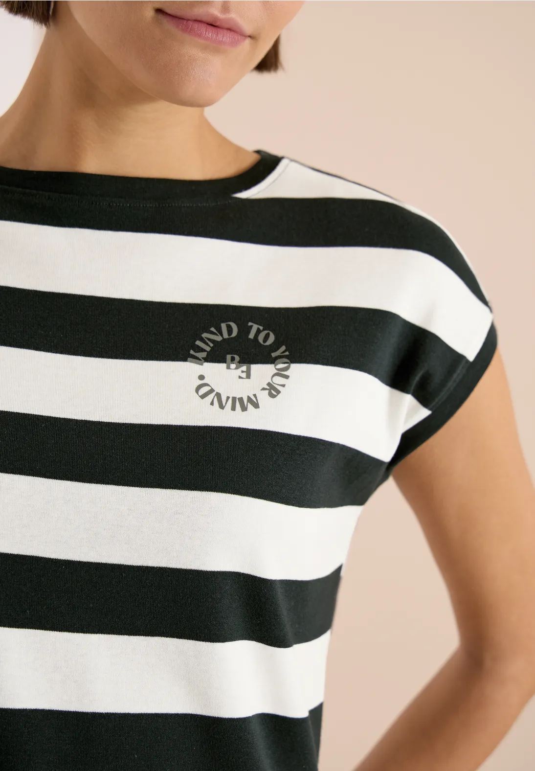 Cecil Shirt with Stripes - Palm Breeze Green