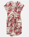 S. Oliver Leinenmix Kleid - Pink