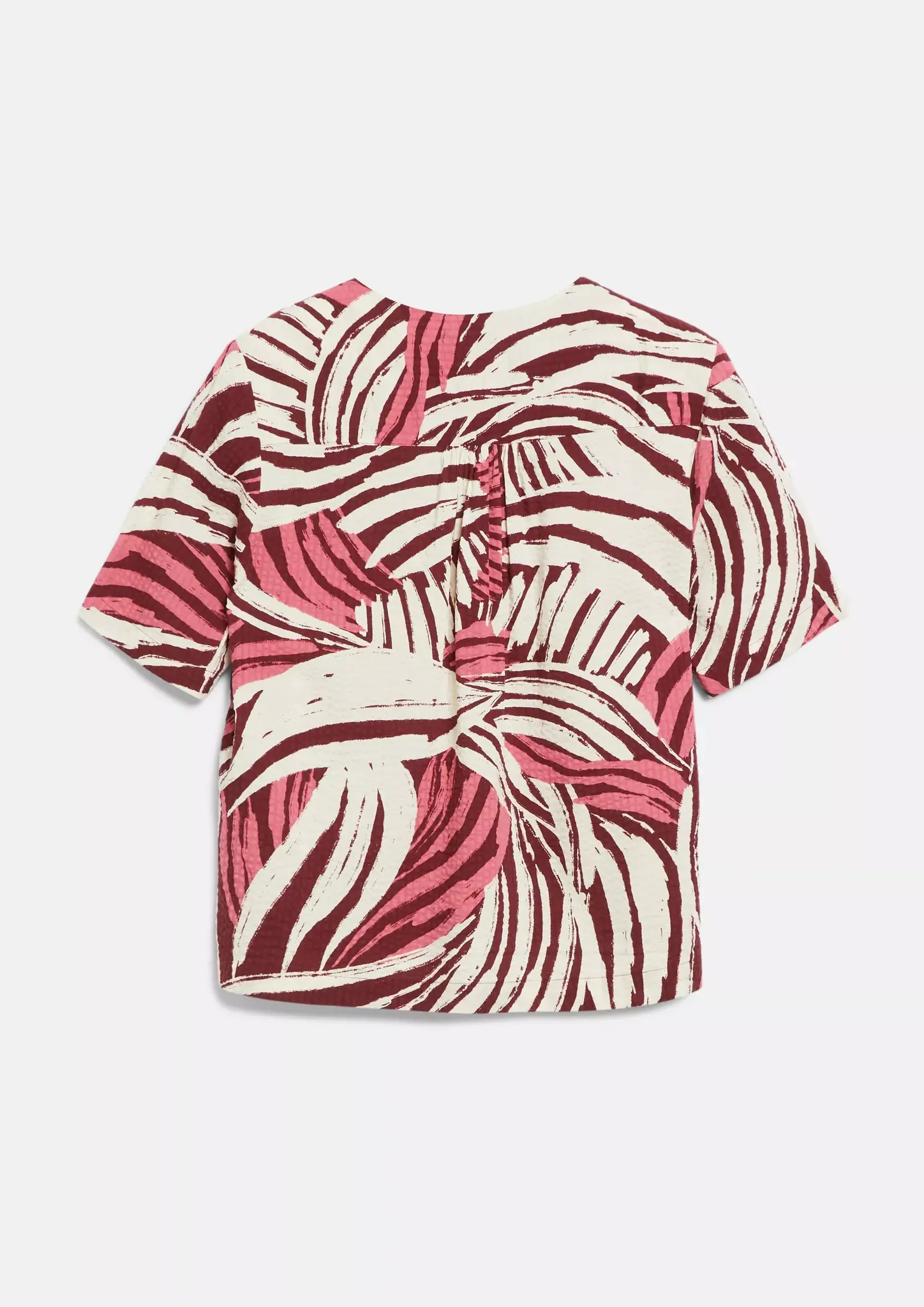 S. Oliver Print Bluse - Pink