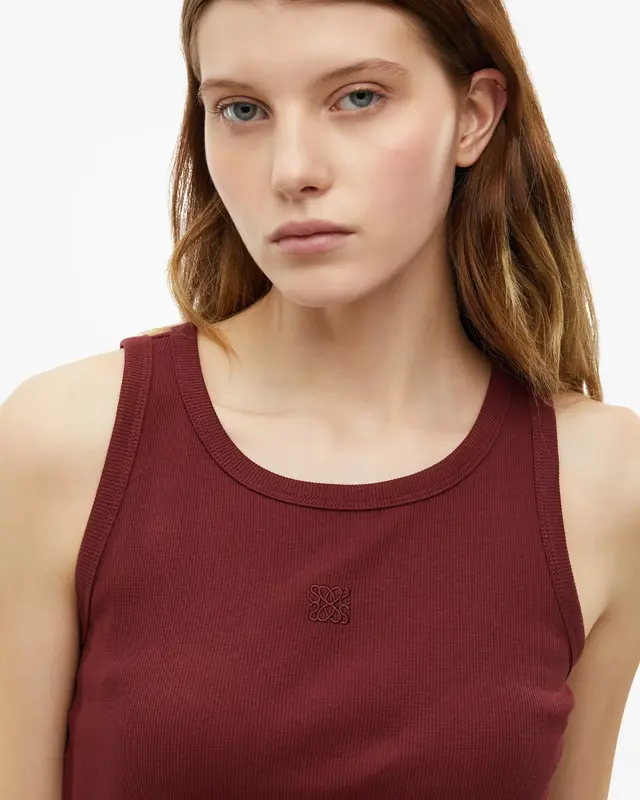 S. Oliver Basic Top - Bordeaux