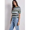 Jumper Zigzag Pattern - Deep Bound Green