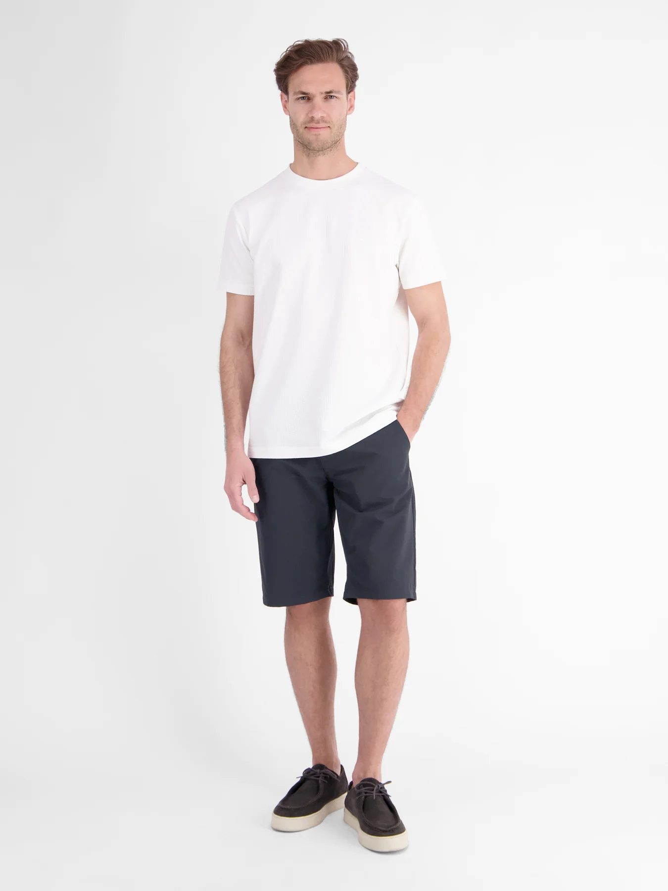 Lerros Sportieve Chino Short - Blue Night