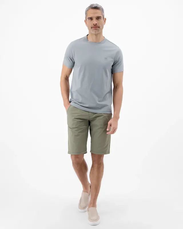 Lerros Sportieve Chino Short - Nordic Olive