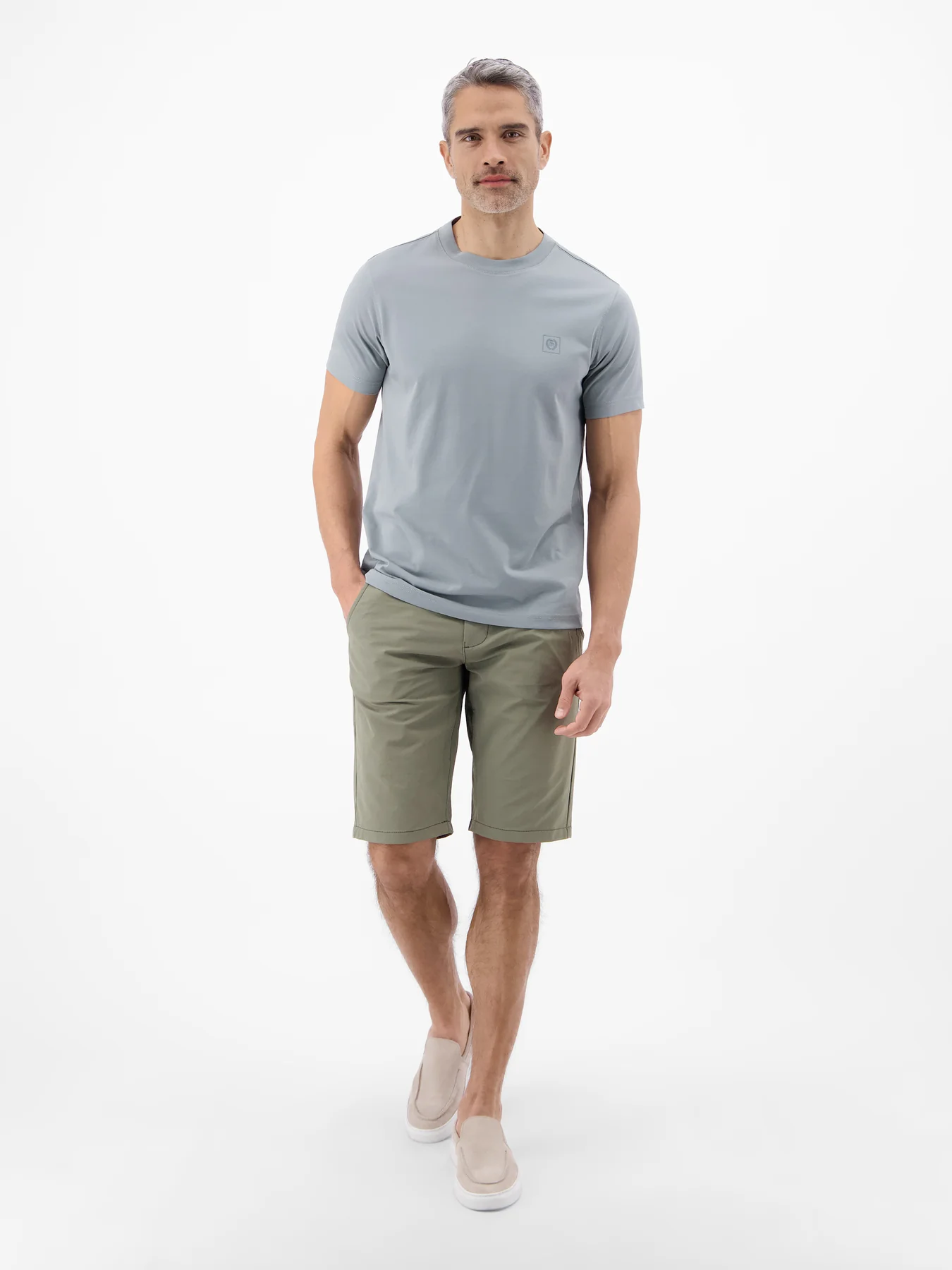 Lerros Sportieve Chino Short - Nordic Olive
