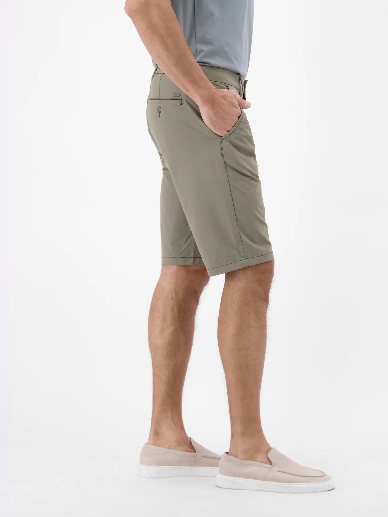 Lerros Sportieve Chino Short - Nordic Olive