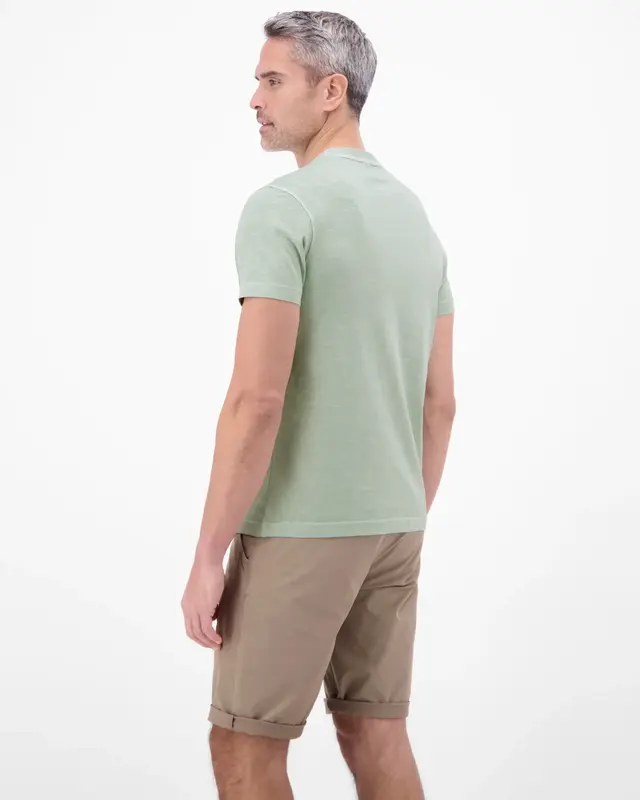 Lerros V-Hals T-Shirt - Bay Green