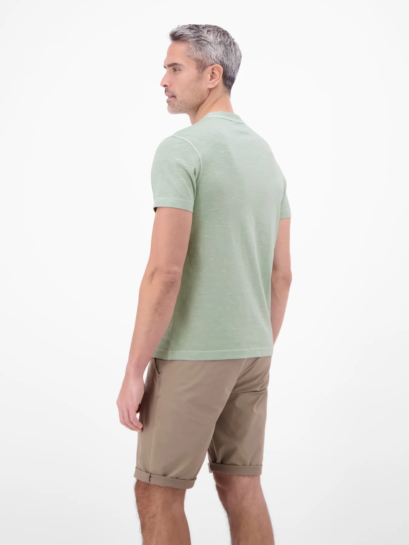 Lerros V-Hals T-Shirt - Bay Green
