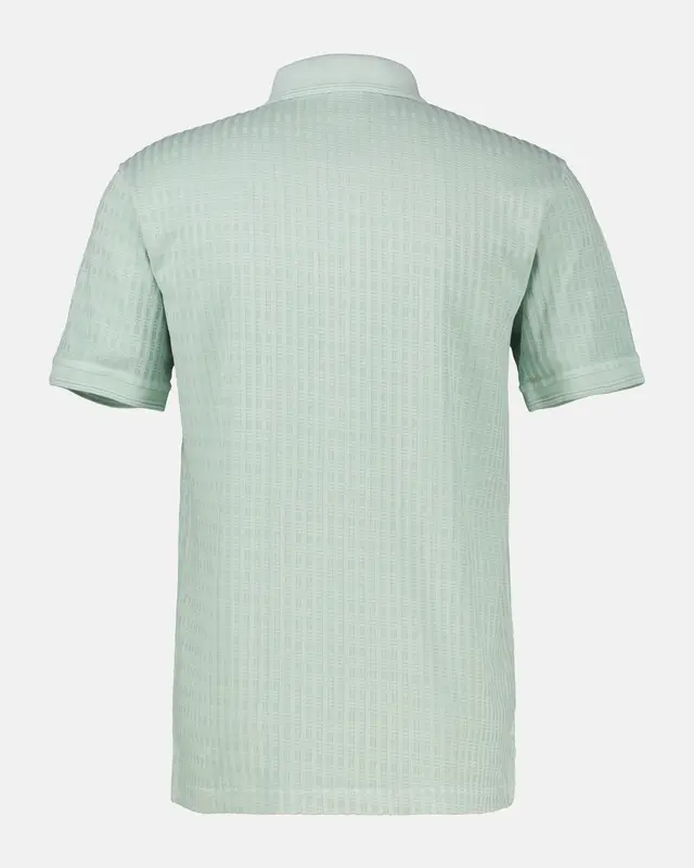 Lerros Jacquard Poloshirt - Bay Green
