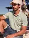 Lerros Jacquard Poloshirt - Bay Green