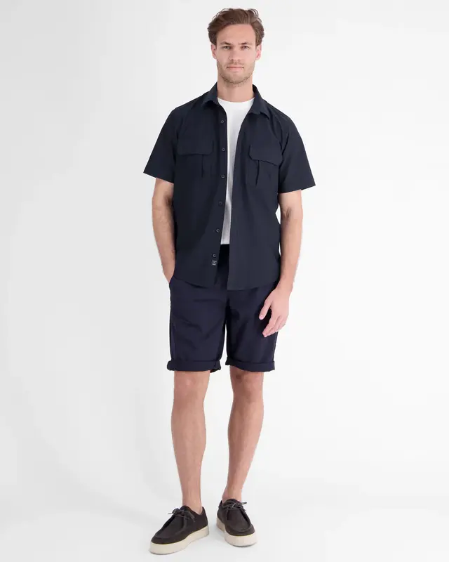Lerros Hemd mit Brusttaschen - Classic Navy