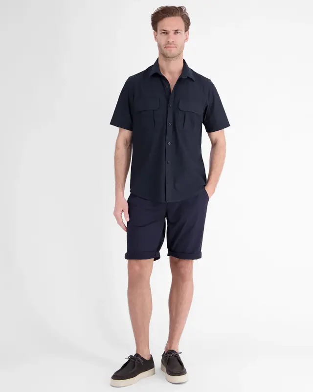 Lerros Hemd mit Brusttaschen - Classic Navy