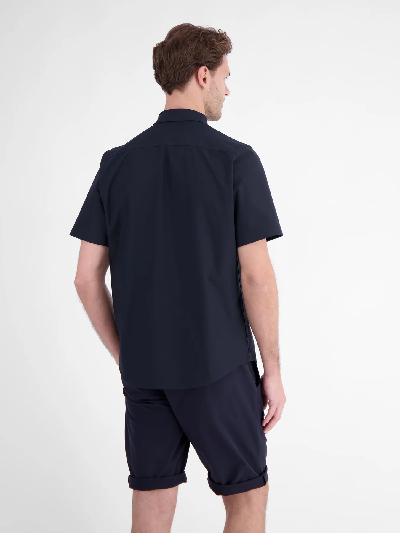 Lerros Hemd mit Brusttaschen - Classic Navy