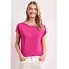 Shirt mit Smokdetail - Magenta Dream