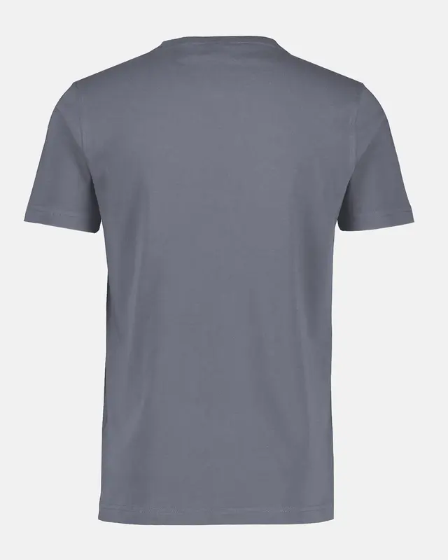Lerros T-Shirt Rundhals - Rock Grey