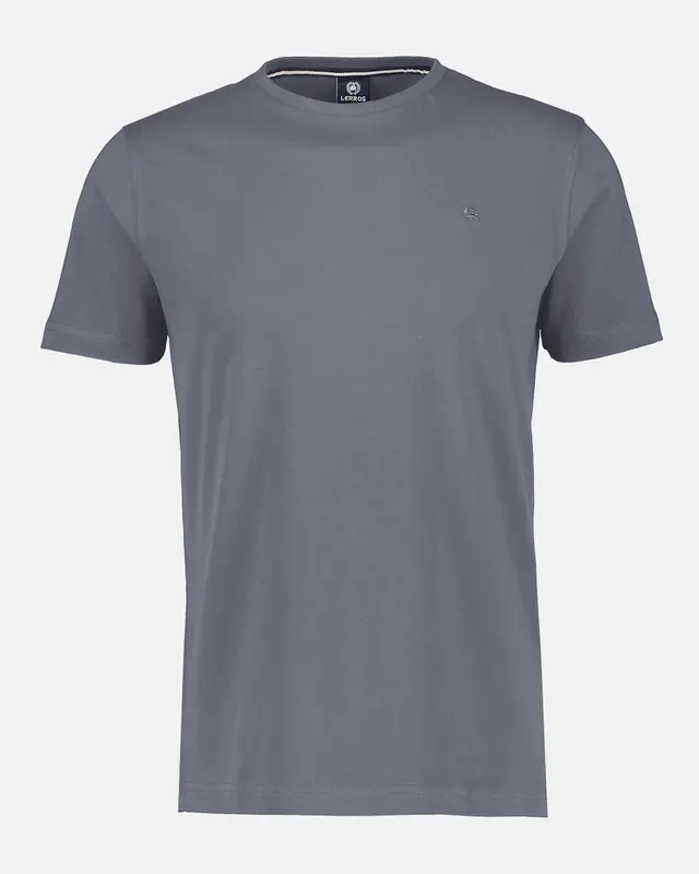 Lerros T-Shirt Round Neck - Rock Grey