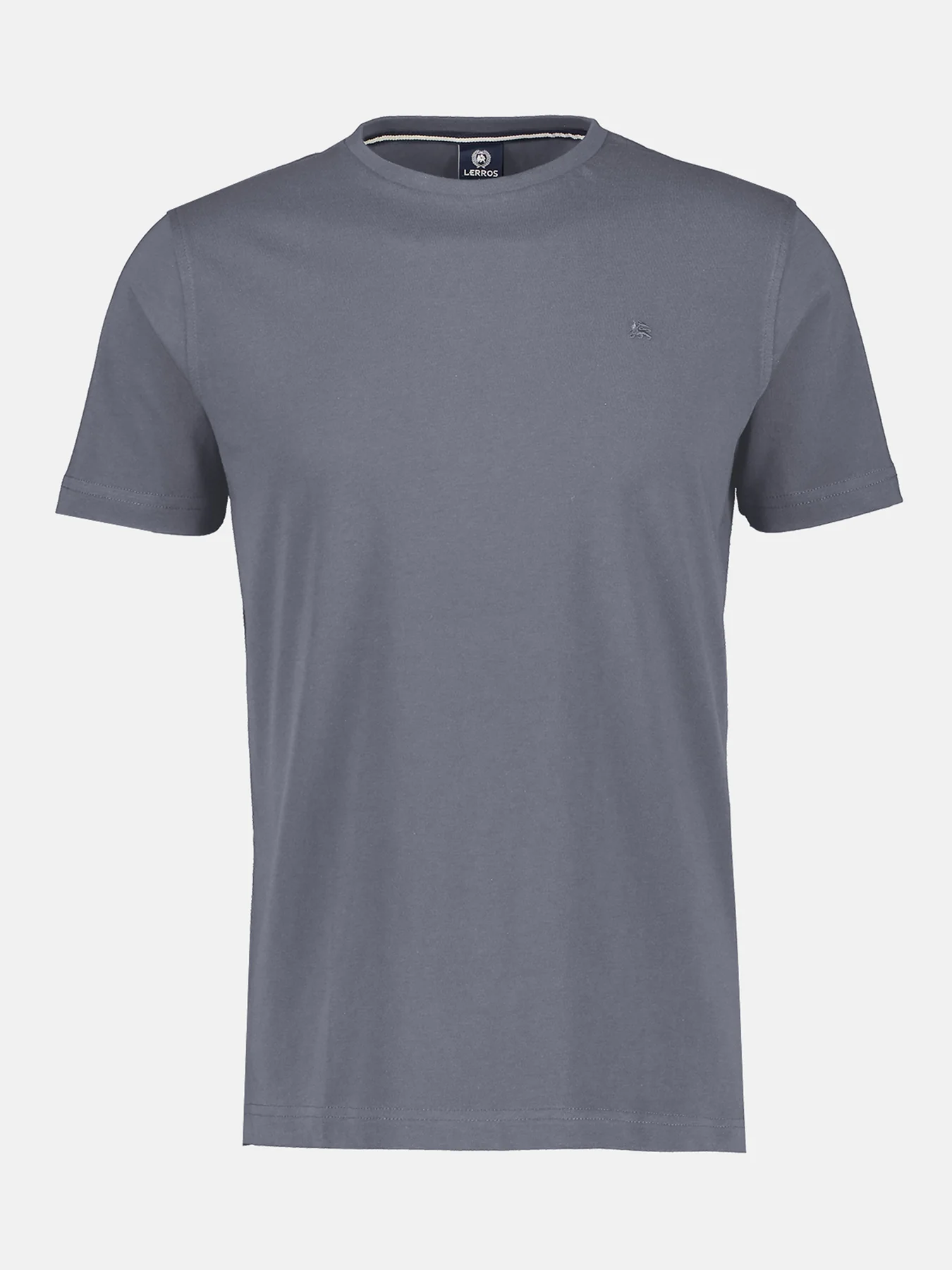 Lerros T-Shirt Round Neck - Rock Grey