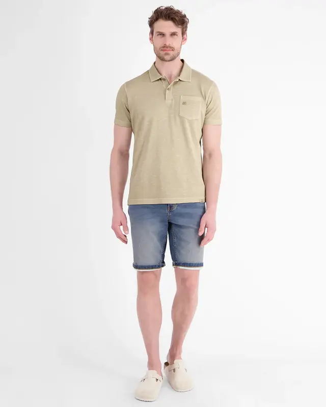 Lerros Poloshirt Jersey - Gravel Beige