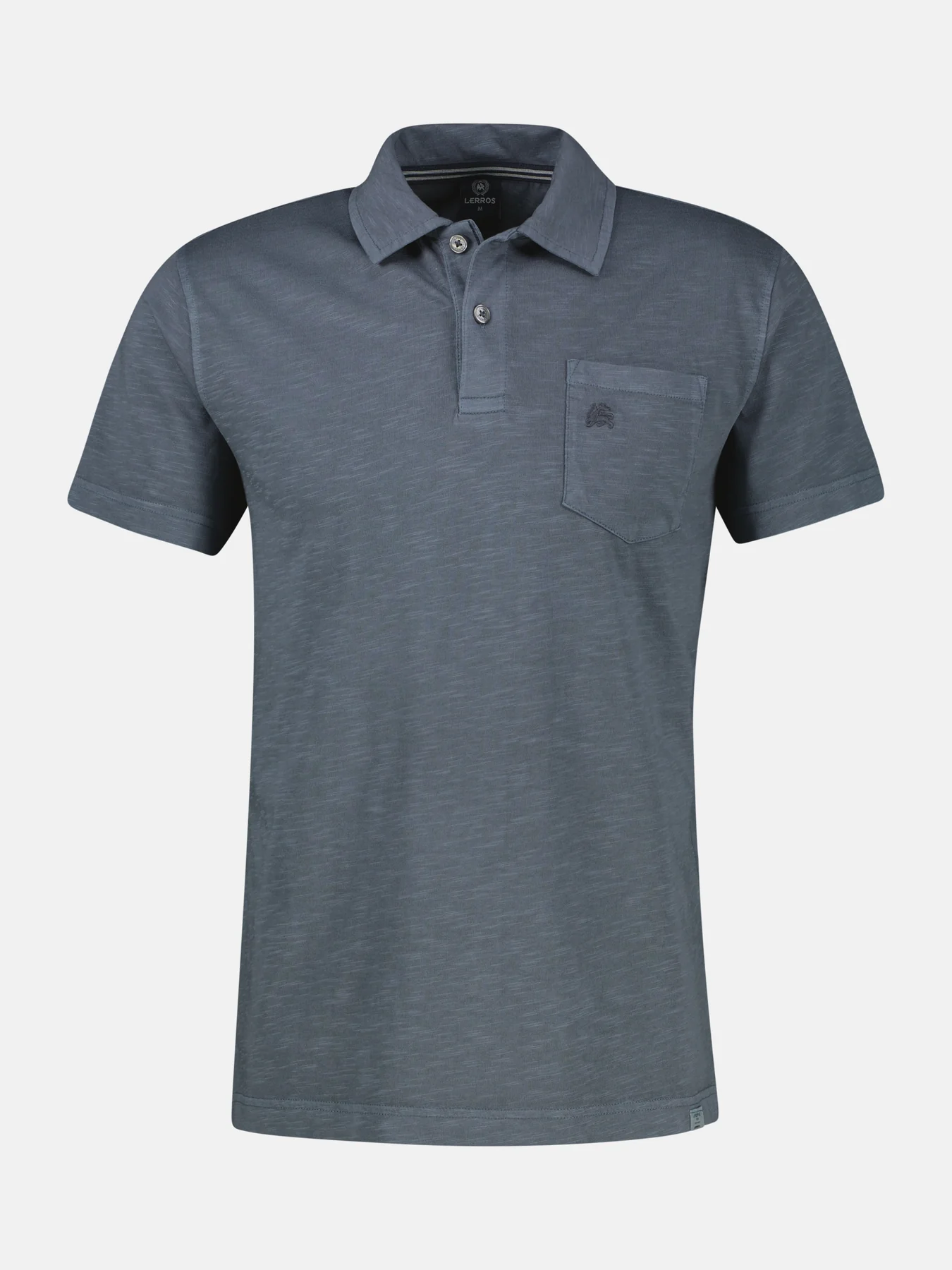 Lerros Poloshirt Jersey - Lava Grey