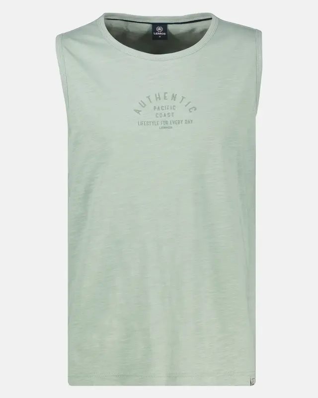Lerros Tanktop Frontprint - Bay Green