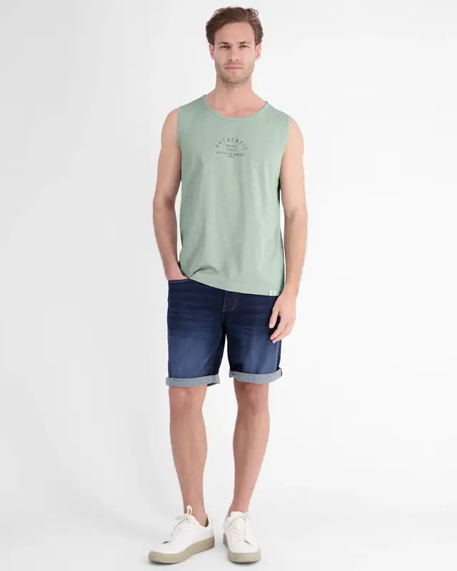 Lerros Tanktop Frontprint - Bay Green