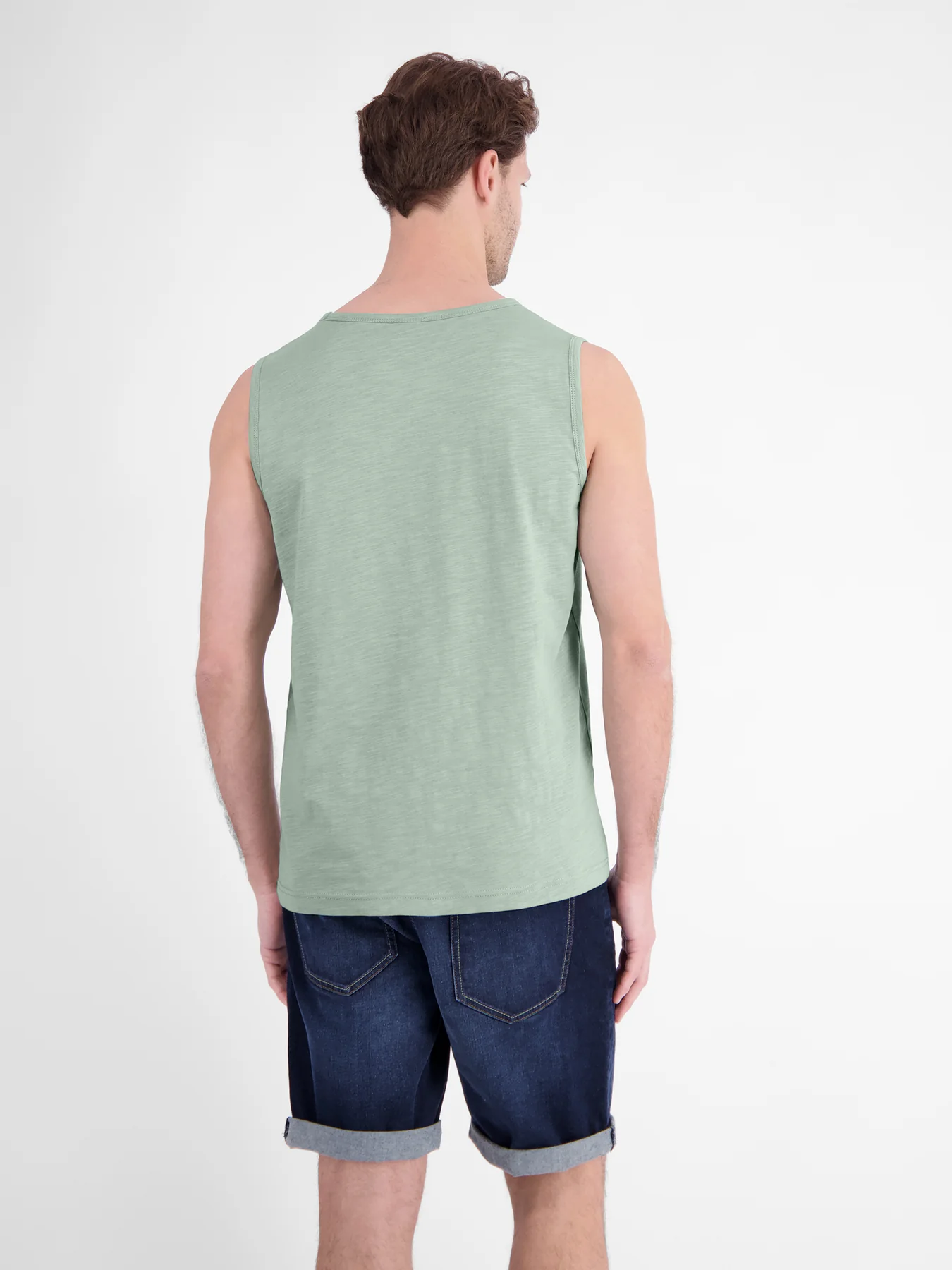 Lerros Tanktop Frontprint - Bay Green