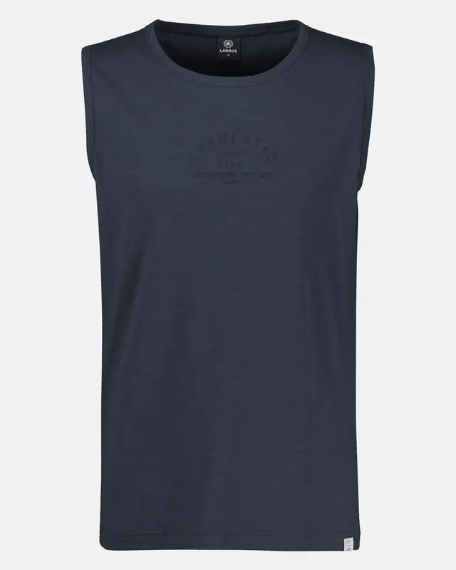 Lerros Tanktop Frontprint - Classic Navy