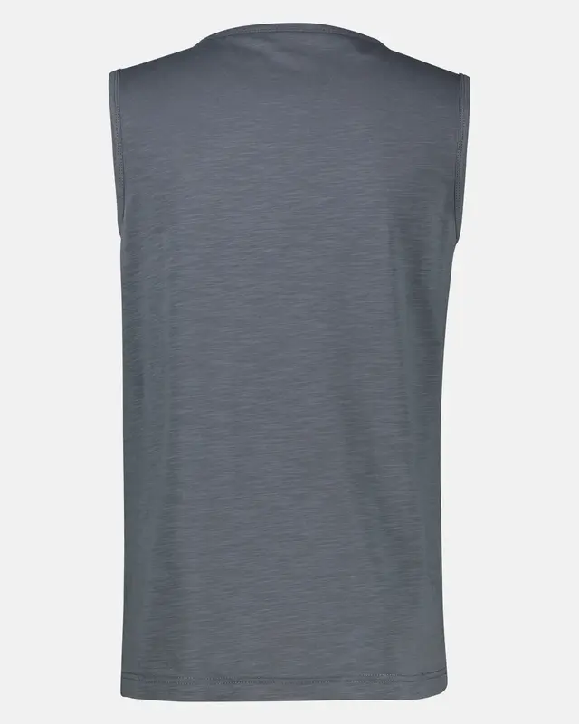 Lerros Tanktop Frontprint - Lava Grey