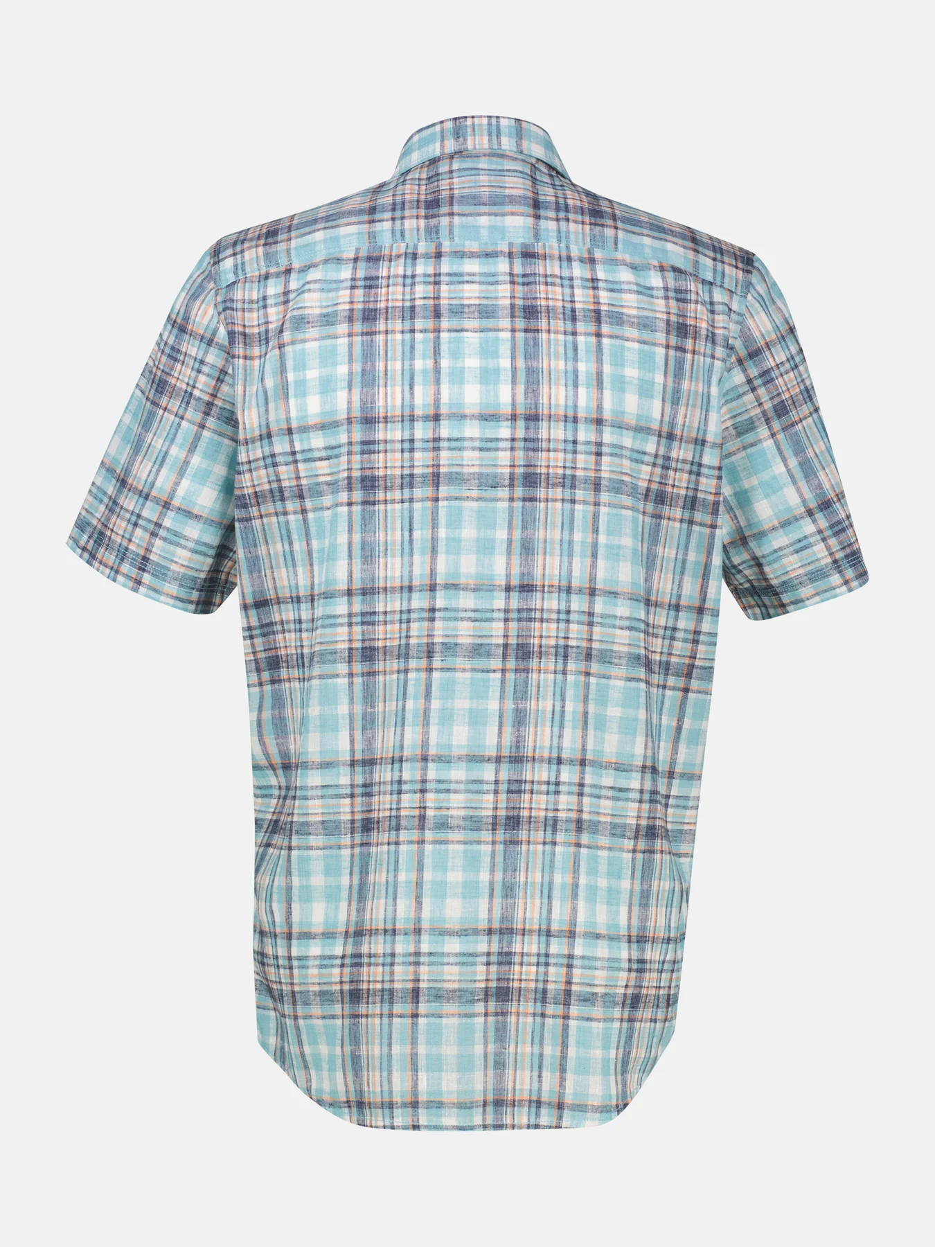 Lerros Hemd Karomuster - Reef Blue