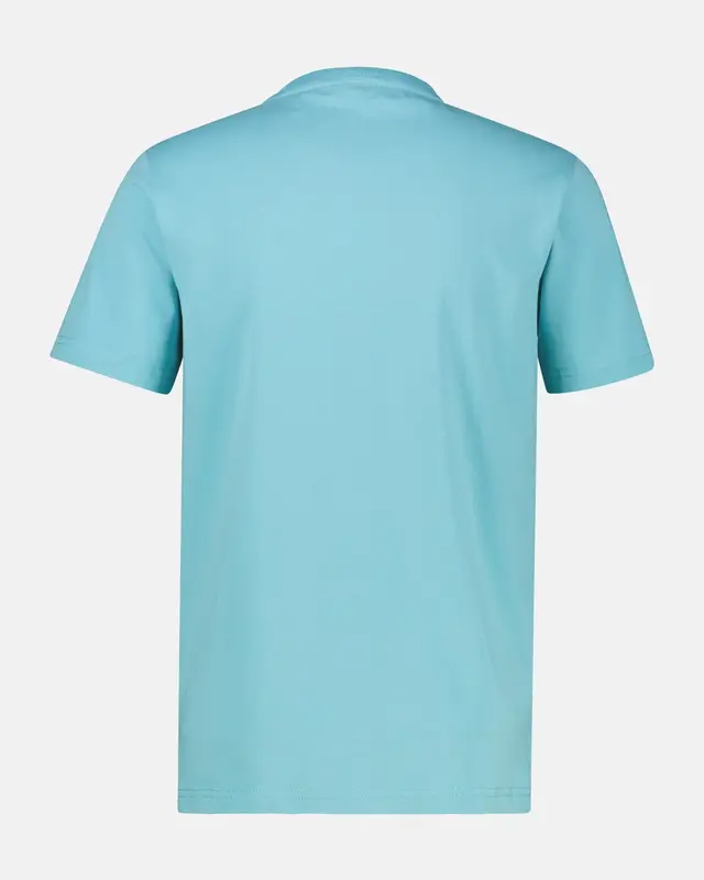 Lerros T-Shirt Frontprint - Reef Blue
