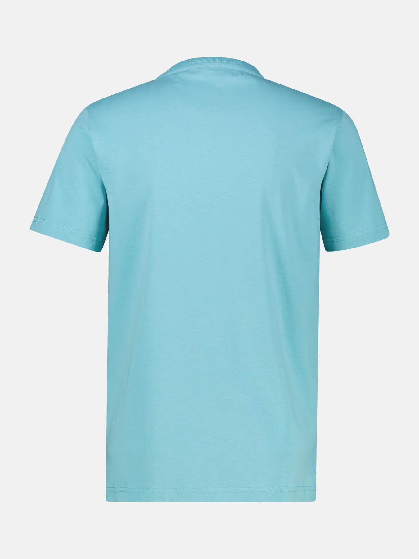 Lerros T-Shirt Frontprint - Reef Blue