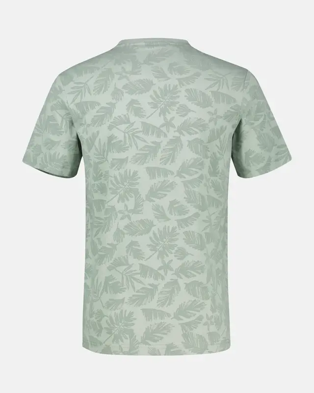 Lerros T-Shirt mit Blumenprint - Bay Green