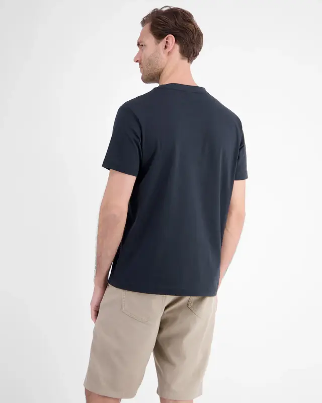 Lerros T-Shirt Borstprint - Classic Navy
