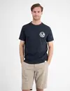 Lerros T-Shirt Chestprint - Classic Navy